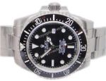 New Upgrade Replica Rolex Sea-Dweller 4000m Watch 40mm Mens SS Black Ceramic